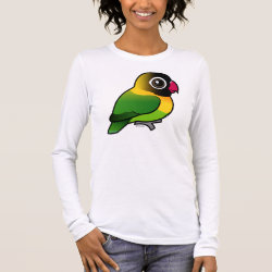Birdorable Yellow-collared Lovebird Women's Basic Long Sleeve T-Shirt