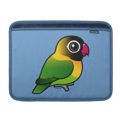Birdorable Yellow-collared Lovebird Macbook Air Sleeve