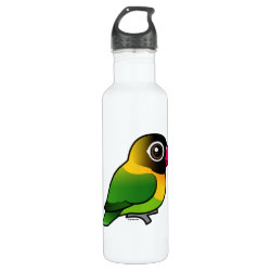 Birdorable Yellow-collared Lovebird Water Bottle (24 oz)