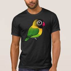 Birdorable Yellow-collared Lovebird Men's Alternative Apparel Basic Crew Neck T-Shirt