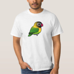 Birdorable Yellow-collared Lovebird Men's Crew Value T-Shirt