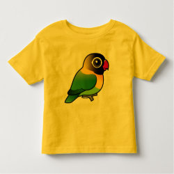 Birdorable Yellow-collared Lovebird Toddler Fine Jersey T-Shirt