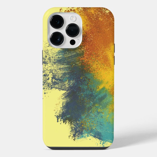 yellow color iphone case (Back)