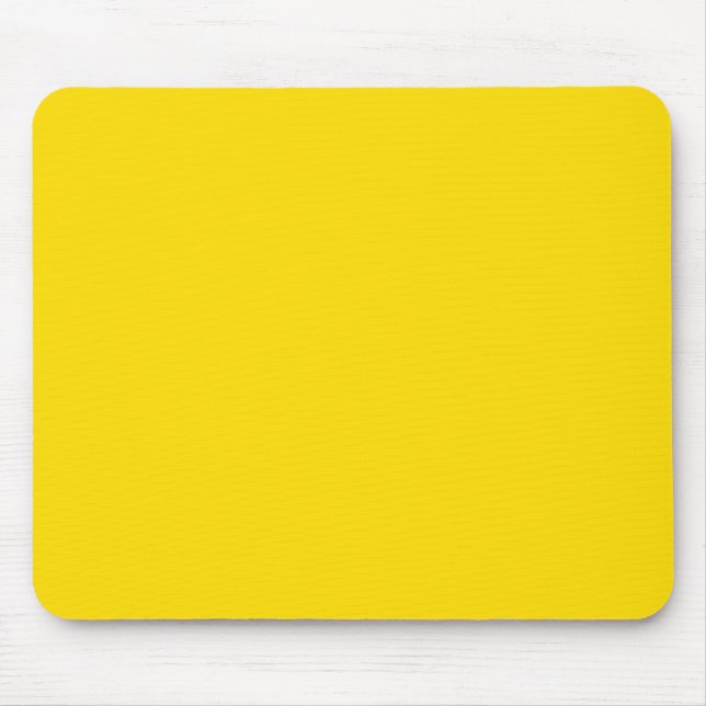 Yellow Color Mouse Pad (Front)