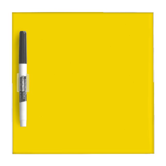 Yellow Color Small Dry Erase Board (Front)