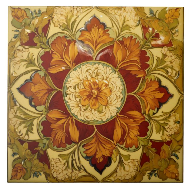 Yellow colour tiles  (Front)