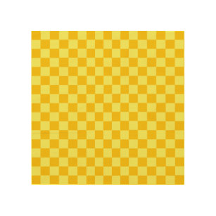 checkerboard pattern wood wall