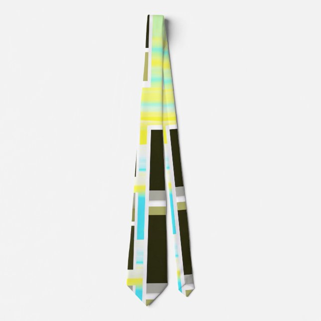 Yellow Composition Neck Tie (Front)