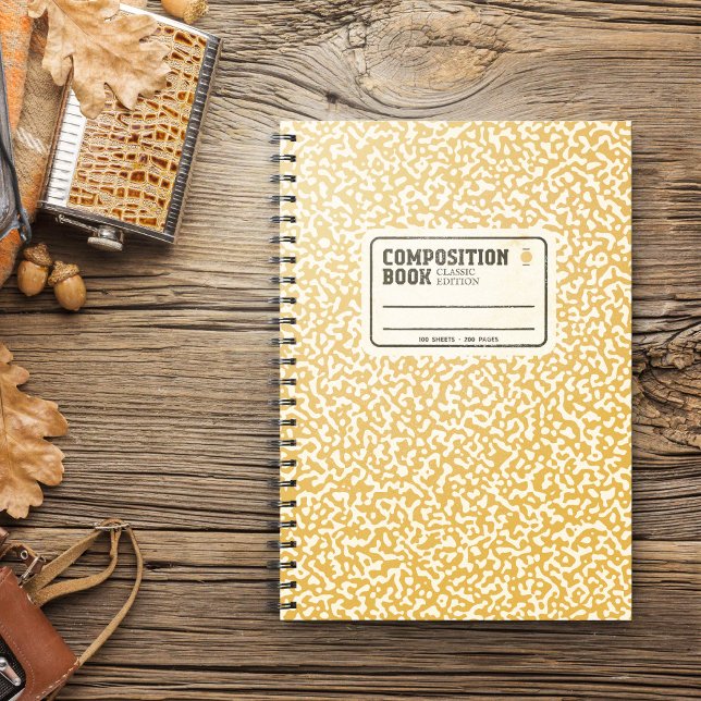 Yellow Composition Notebook (Creator Uploaded)