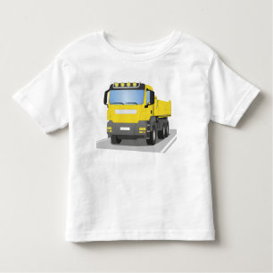 yellow construction sites HGV Toddler T-shirt