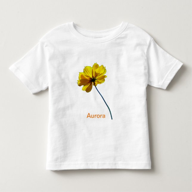 Yellow Coreopsis Toddler T-shirt (Front)