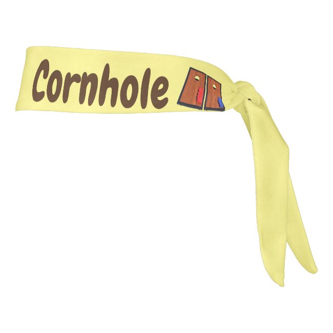 Yellow Cornhole Headband