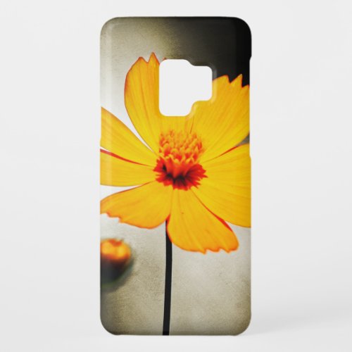 Yellow cosmos flower _ Fine art Samsung cases