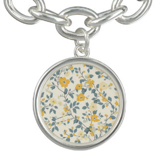 Yellow Cottage Floral Bracelet
