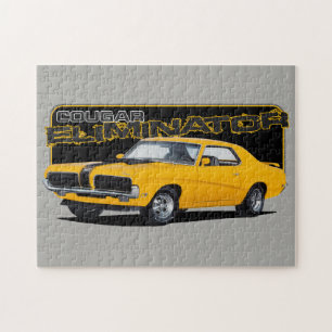 Yellow Cougar Eliminator Jigsaw Puzzle