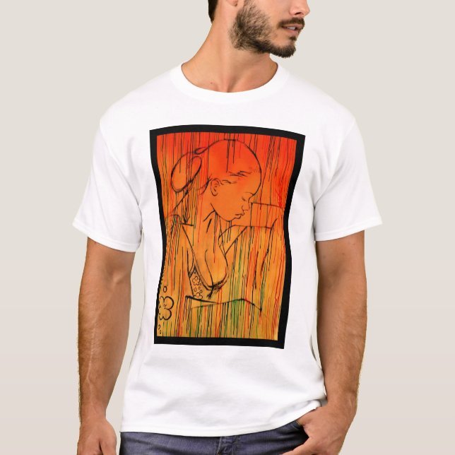Yellow Creole Rain T-Shirt (Front)