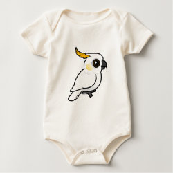 Yellow-crested Cockatoo (crest down) Infant Organic Creeper