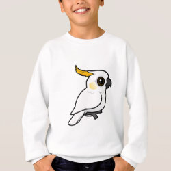 Yellow-crested Cockatoo (crest down) Kids' American Apparel Organic T-Shirt