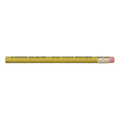 Yellow Crime Scene Tape Pencil (Rotated 90)