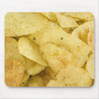 Yellow Crisps As A Background Mouse Pad