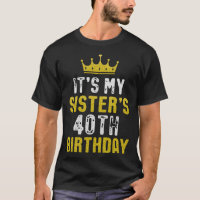 Yellow Crown 40th Bday For Sister From Sister Brot