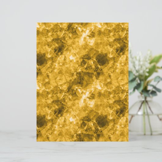 Yellow Crumpled Texture (Standing Front)