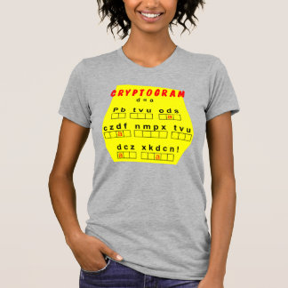 Yellow Cryptogram T-Shirt