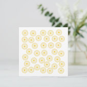 Yellow Cupcake Pattern. (Standing Front)