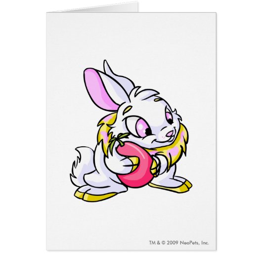 Yellow Cybunny hugging Negg (Front)