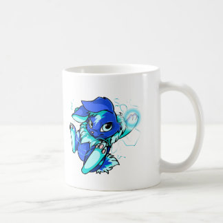 Yellow Cybunny with Stars Coffee Mug