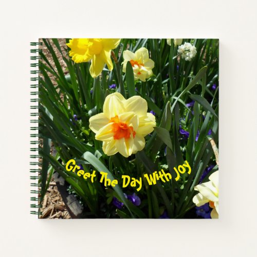 Yellow Daffodil Notebook