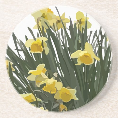 Yellow Daffodils Coaster