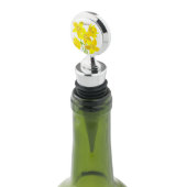 Yellow Daffodils Custom Wine Stopper (Angled)