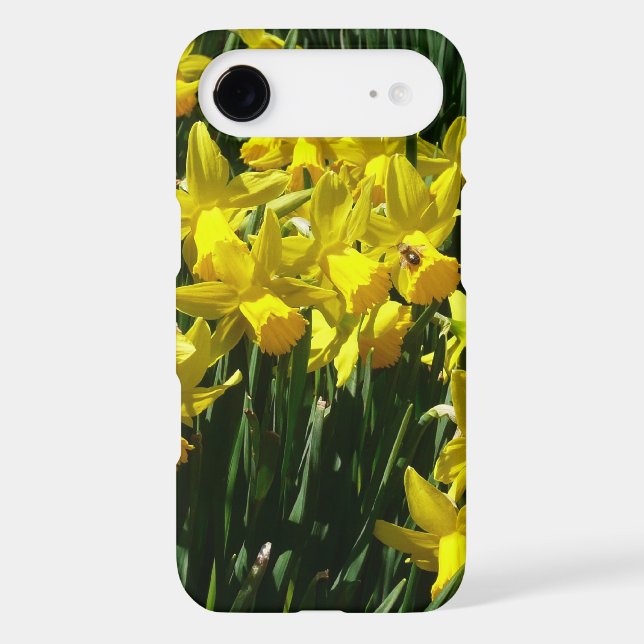 Yellow Daffodils I Cheery Spring Flowers Case-Mate iPhone Case (Back)