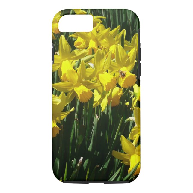 Yellow Daffodils I Cheery Spring Flowers Case-Mate iPhone Case (Back)