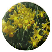 Yellow Daffodils I Cheery Spring Flowers Chocolate Covered Oreo (Front)