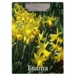 Yellow Daffodils I Cheery Spring Flowers Clipboard