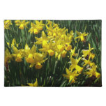 Yellow Daffodils I Cheery Spring Flowers Cloth Placemat