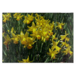 Yellow Daffodils I Cheery Spring Flowers Cutting Board
