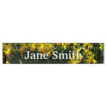 Yellow Daffodils I Cheery Spring Flowers Desk Name Plate