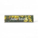 Yellow Daffodils I Cheery Spring Flowers Desk Name Plate
