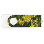 Yellow Daffodils I Cheery Spring Flowers Flash Drive