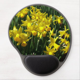 Yellow Daffodils I Cheery Spring Flowers Gel Mouse Pad