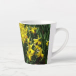 Yellow Daffodils I Cheery Spring Flowers Latte Mug