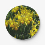 Yellow Daffodils I Cheery Spring Flowers Paper Plates