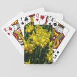 Yellow Daffodils I Cheery Spring Flowers Poker Cards