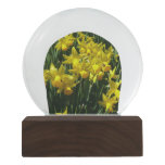 Yellow Daffodils I Cheery Spring Flowers Snow Globe
