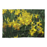 Yellow Daffodils I Cheery Spring Flowers Towel