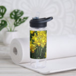 Yellow Daffodils I Cheery Spring Flowers Water Bottle
