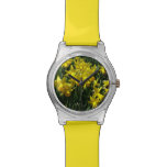 Yellow Daffodils I Cheery Spring Flowers Wrist Watch